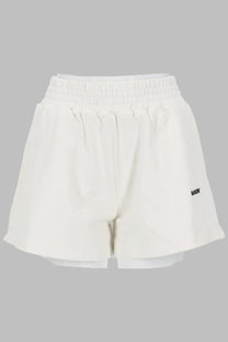 Barrow Women's Shorts in Felpa White