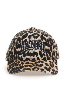 Ganni Women's Cappello DA Baseball Con Pattern