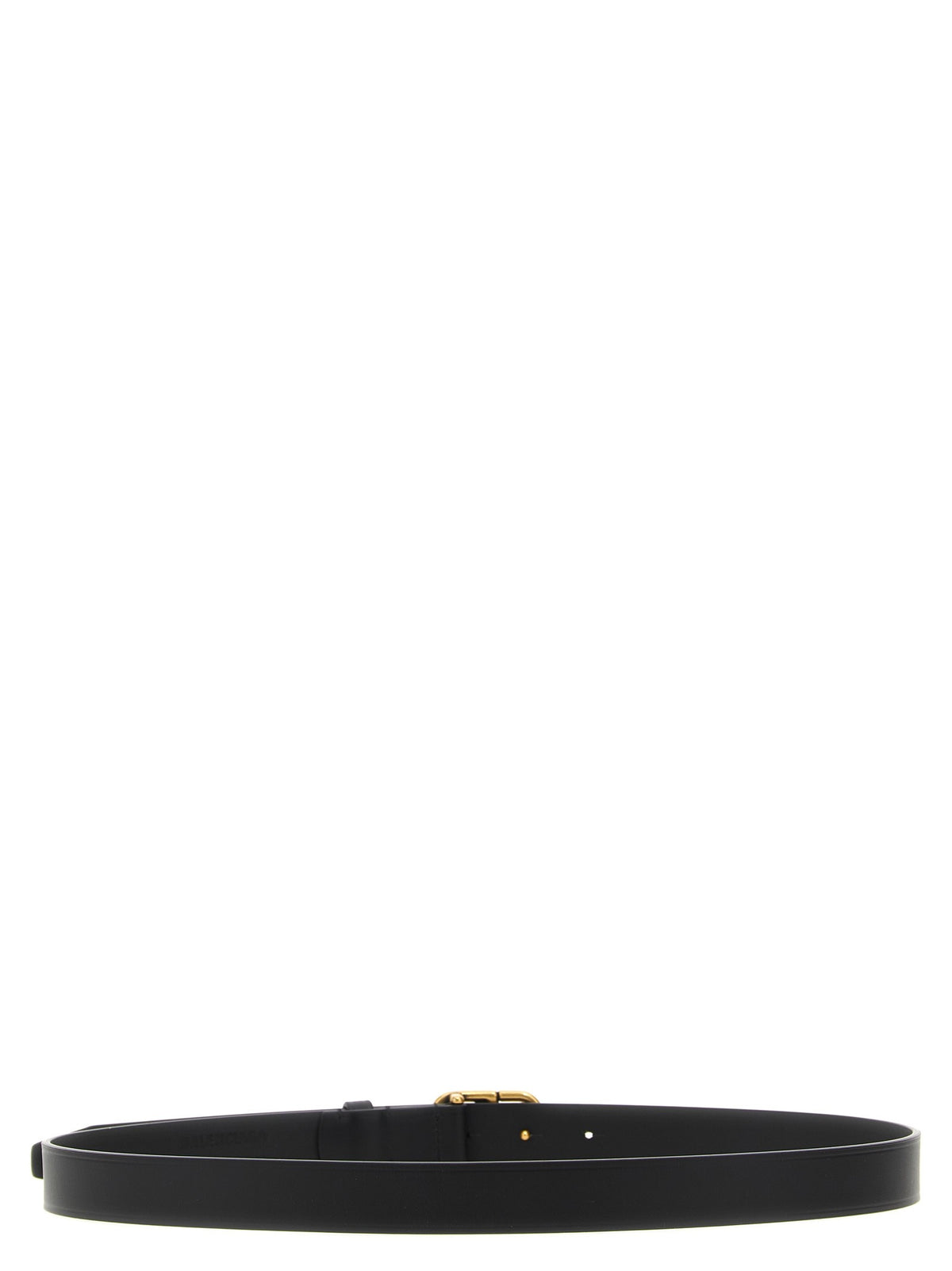 Balenciaga BB Thin Belt Black