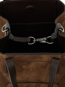 Brunello Cucinelli BC Duo Mini Handbag Brown, view 5