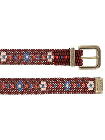 ETRO Women's Beaded Belt Red
