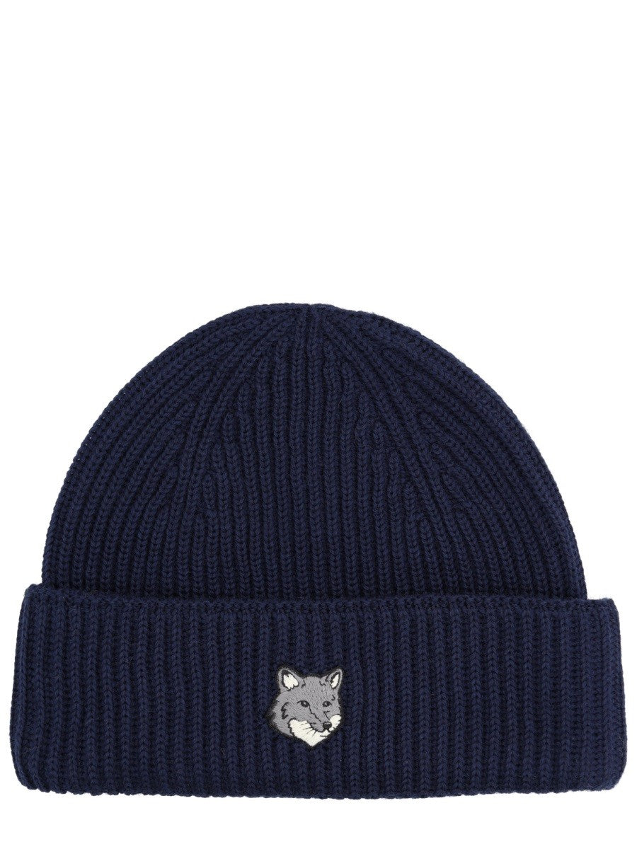 Maison Kitsuné Women's Beanie Blue