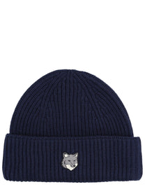 Maison Kitsuné Women's Beanie Blue