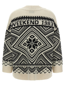 Weekend Max Mara Belgio Cardigan White