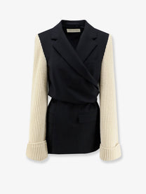 Dries Van Noten Women's Beline Bis Wool Blazer Black