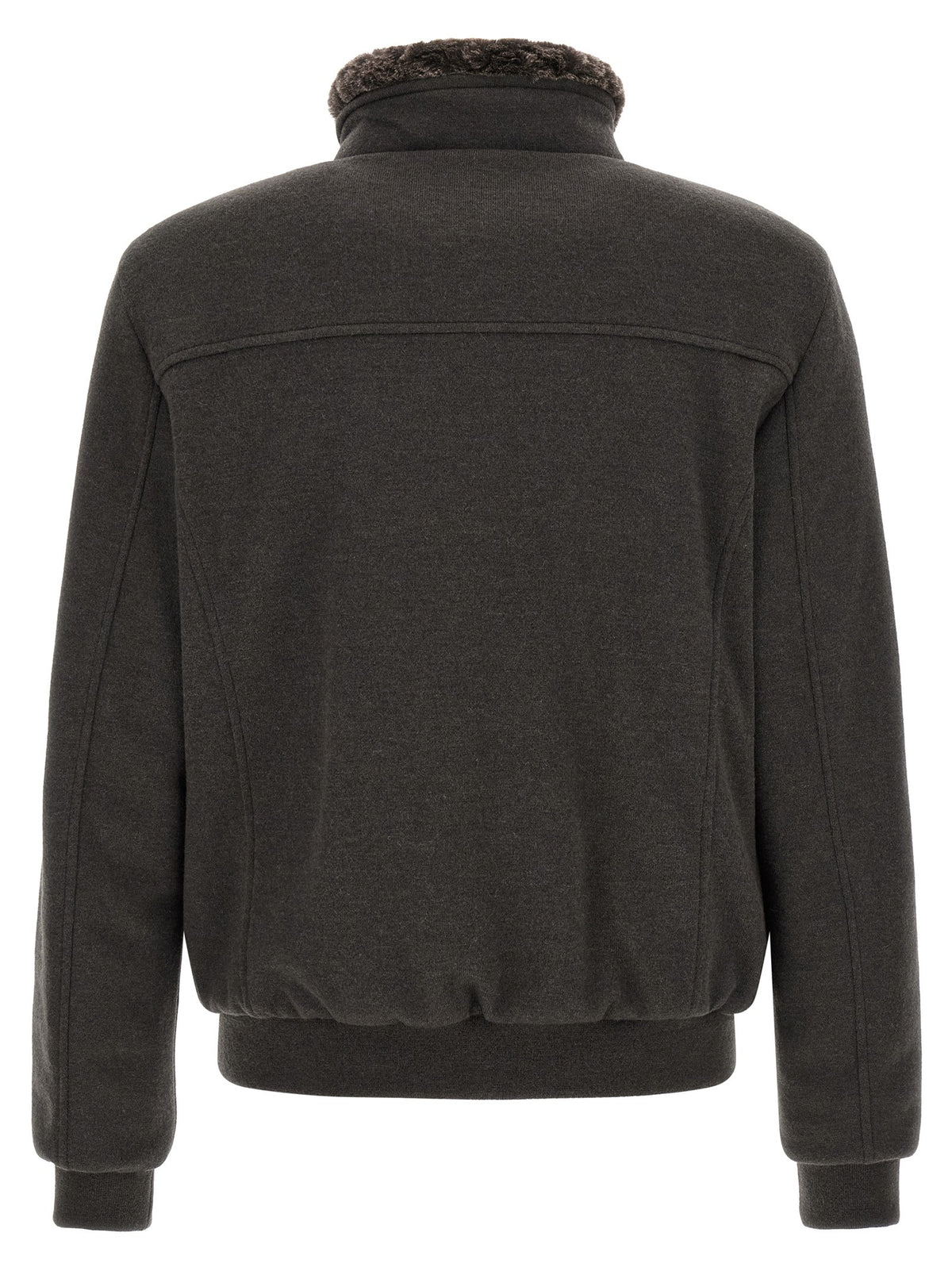MooRER Men's Bellati Mrw Wool and Cashmere Jacket Brown