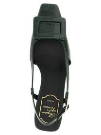Roger Vivier Belle Vivier Slingback Green
