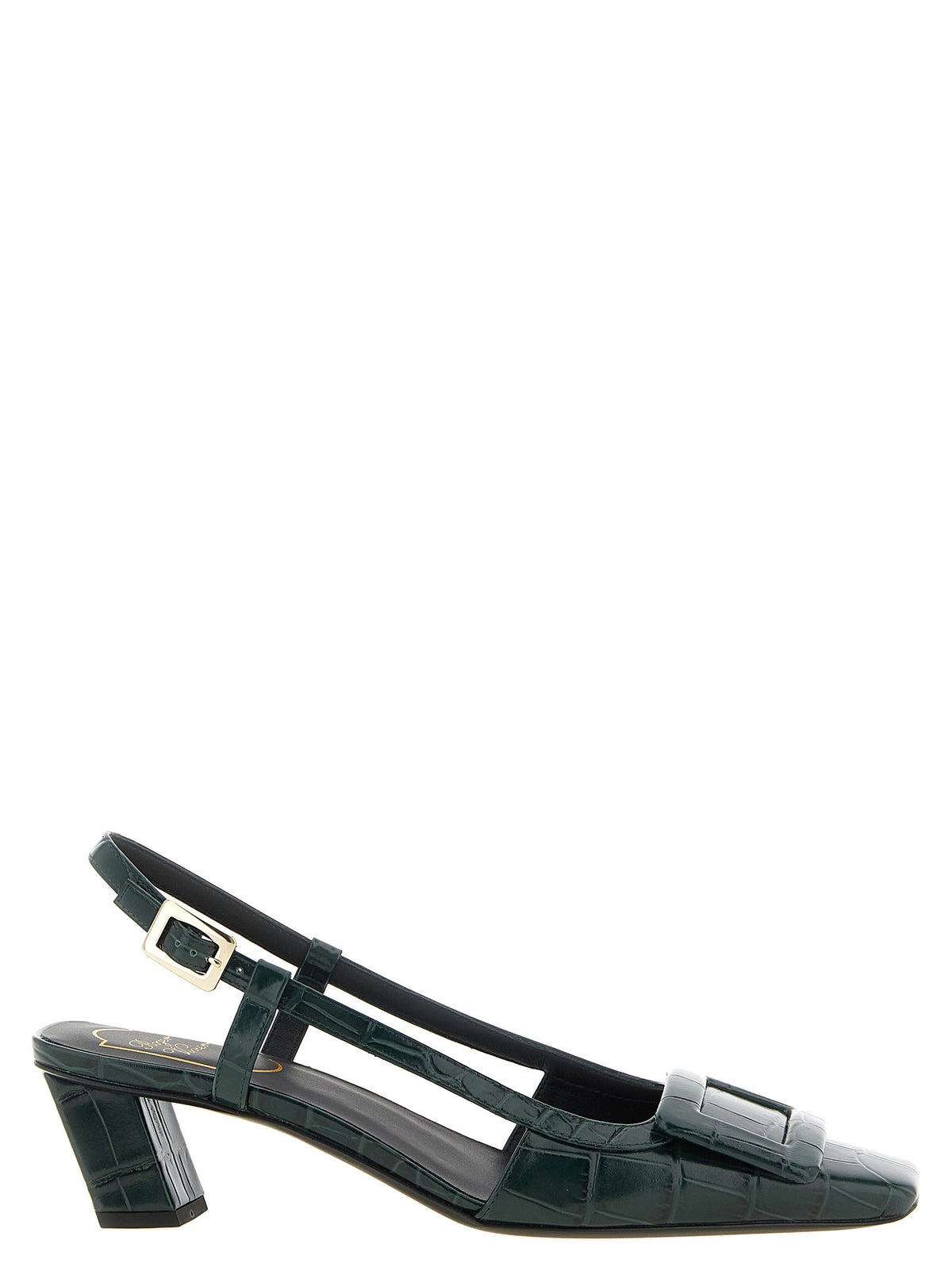 Roger Vivier Belle Vivier Slingback Green