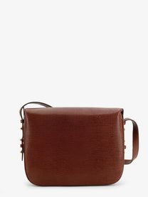 Soeur Women's Bellissima Maxi Leather Shoulder Bag Brown