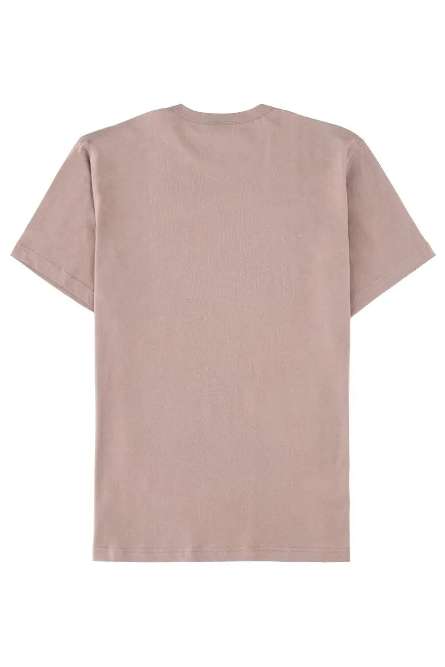 Belstaff men’s blue shirt made of soft blush pink cotton with a simple crew neck and short sleeves