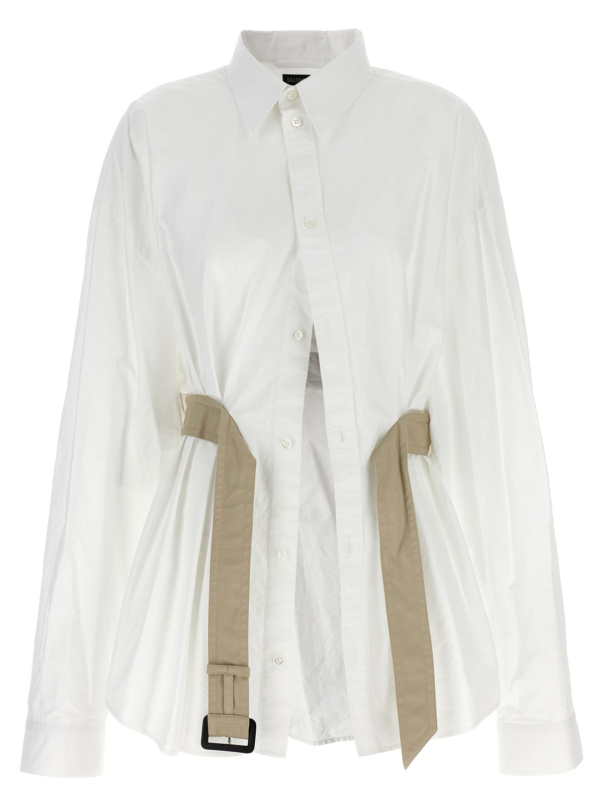 Balenciaga Belt Shirt White