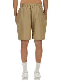 South2 West8 Men's Belted Bermuda Shorts Beige