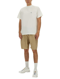 South2 West8 Men's Belted Bermuda Shorts Beige