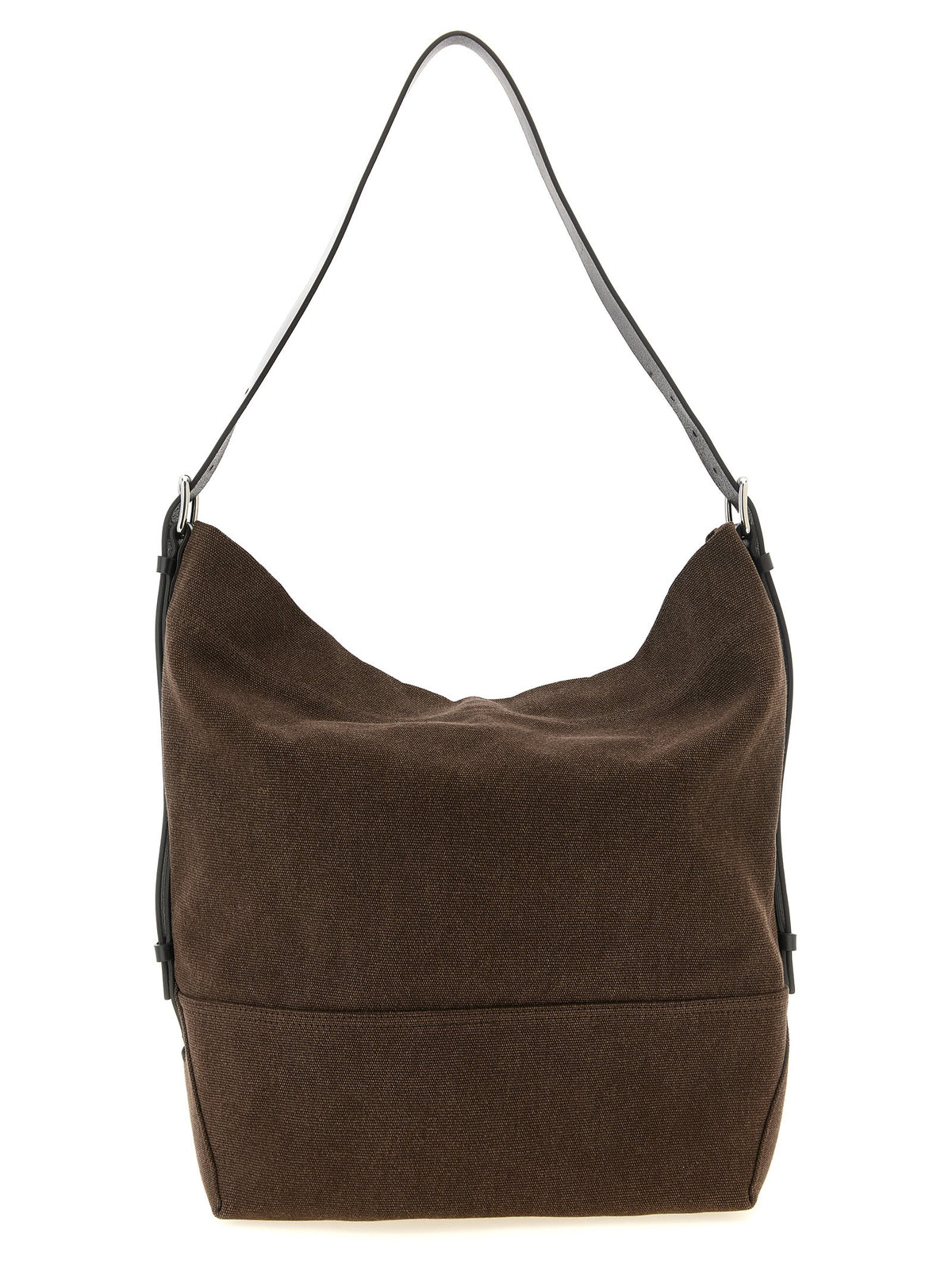 Lemaire Belted Shopping Bag Brown