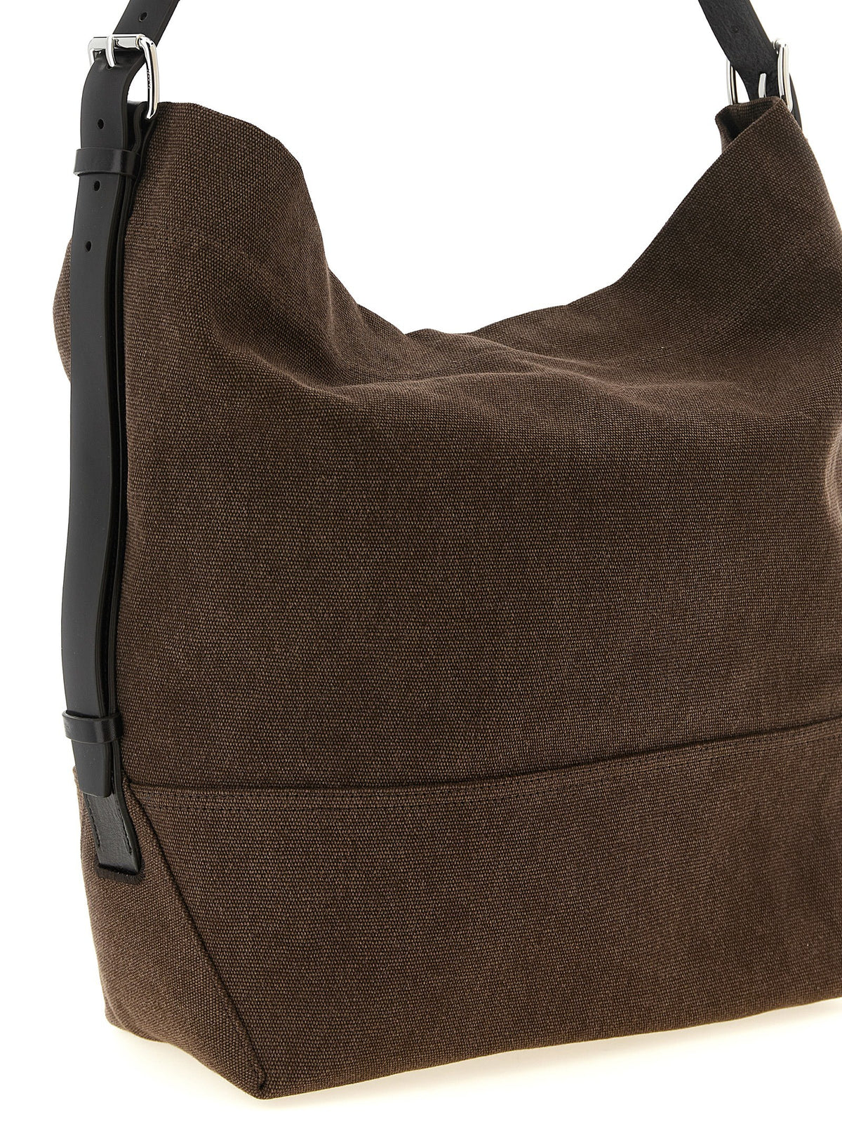 Lemaire Belted Shopping Bag Brown