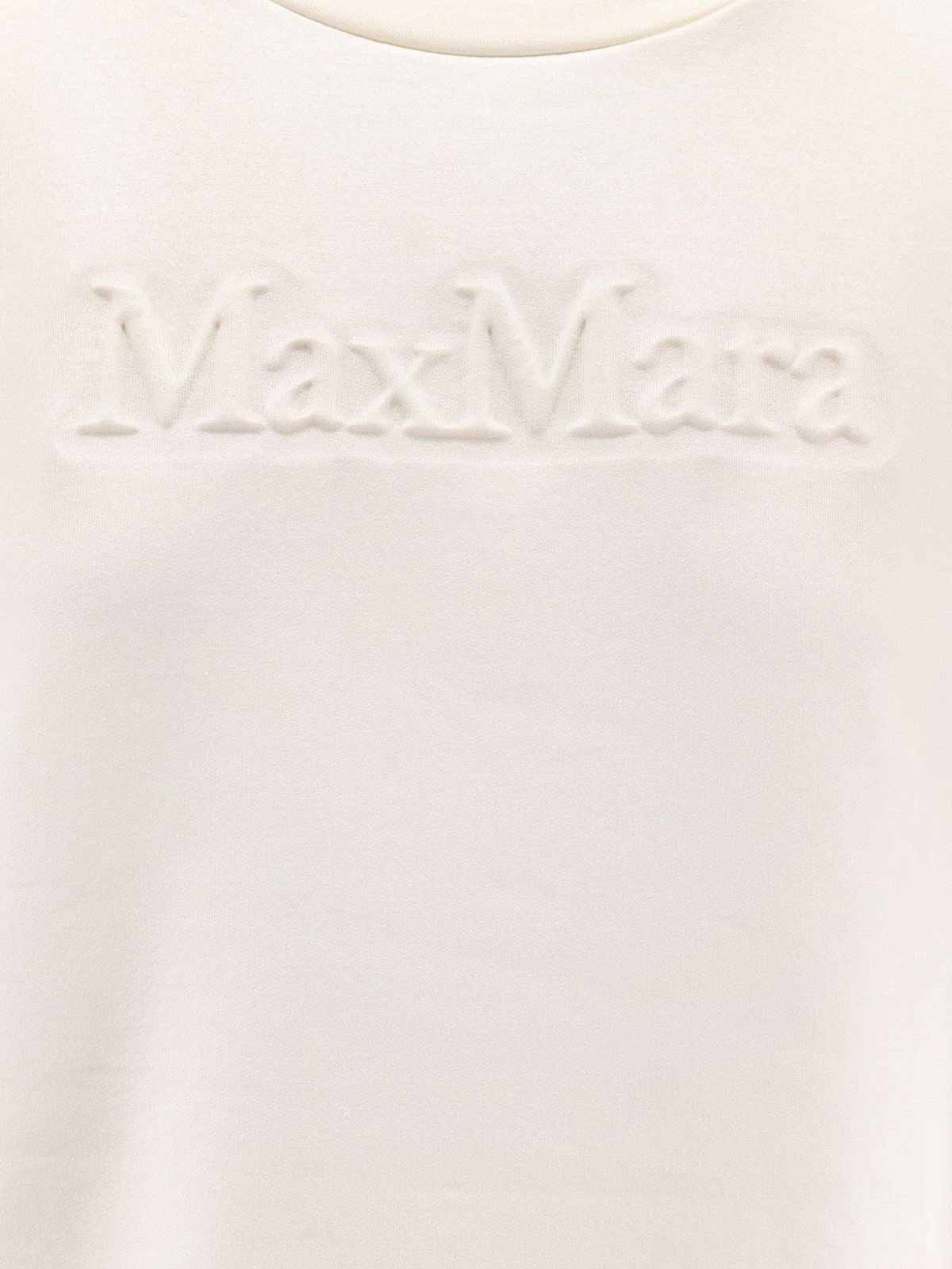 Max Mara Women's Berma Cotton and Silk Sweatshirt White