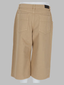 Lemaire Women's Bermuda Tasche in Twill Pesante Beige