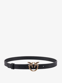 Pinko Women's Love Berry Belt Black