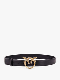Pinko Women's Love Berry Belt Black