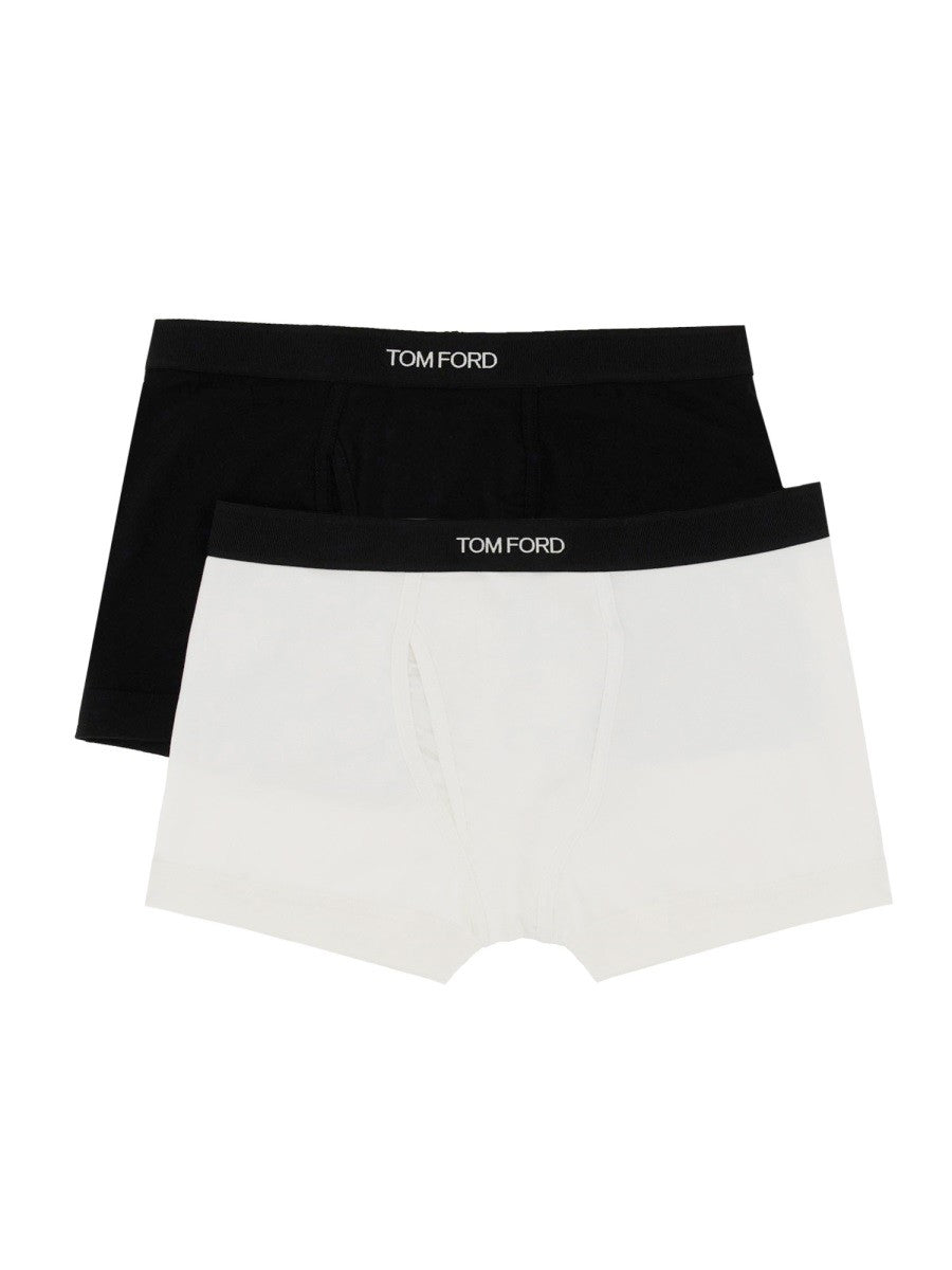 Tom Ford Men's BI Pack Boxer Black
