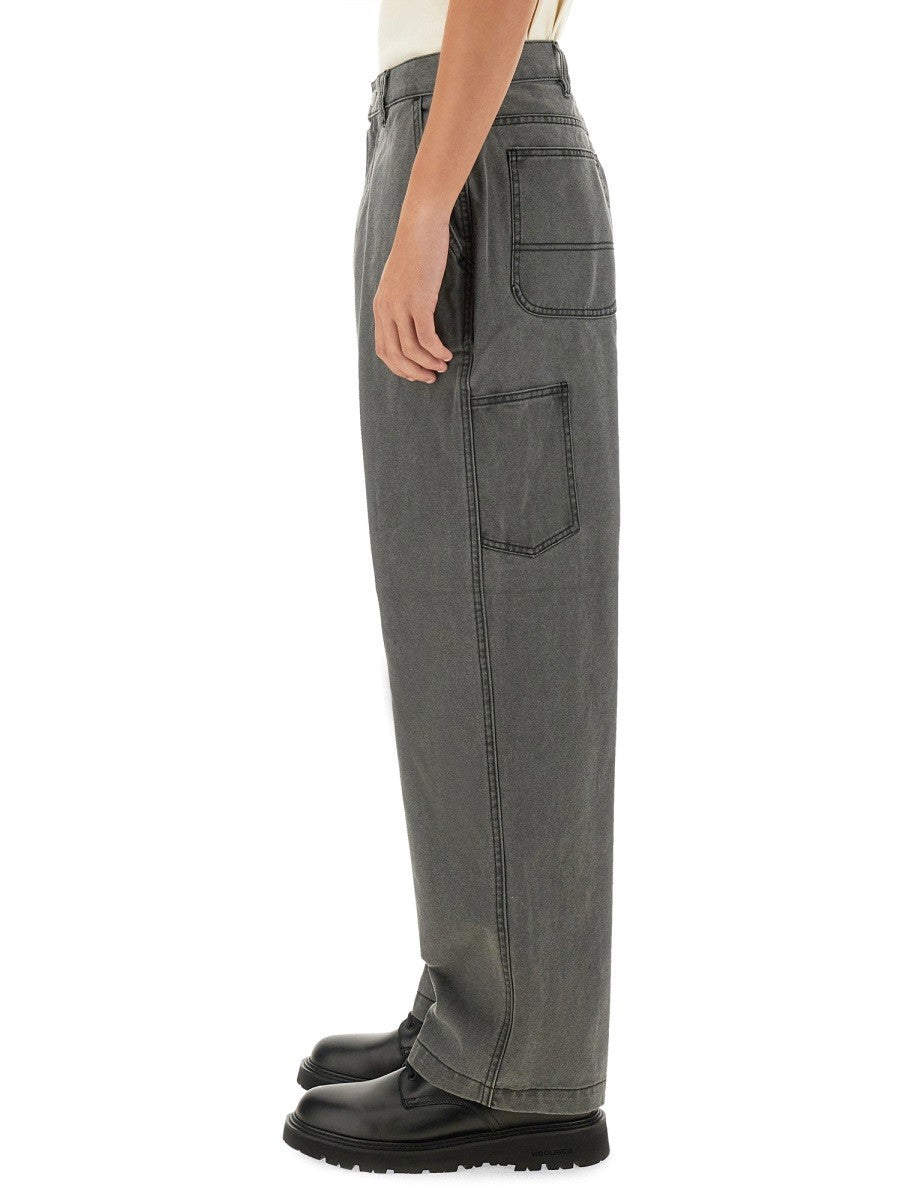 Obey Men's Big Time Carpenter Pants Black