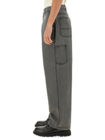 Obey Men's Big Time Carpenter Pants Black