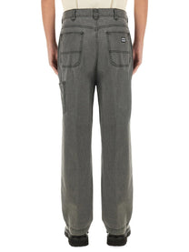 Obey Men's Big Time Carpenter Pants Black