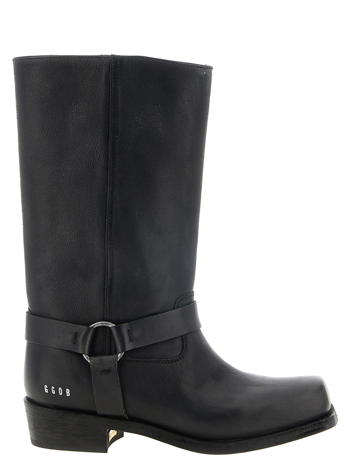 Golden Goose Biker Boots Black