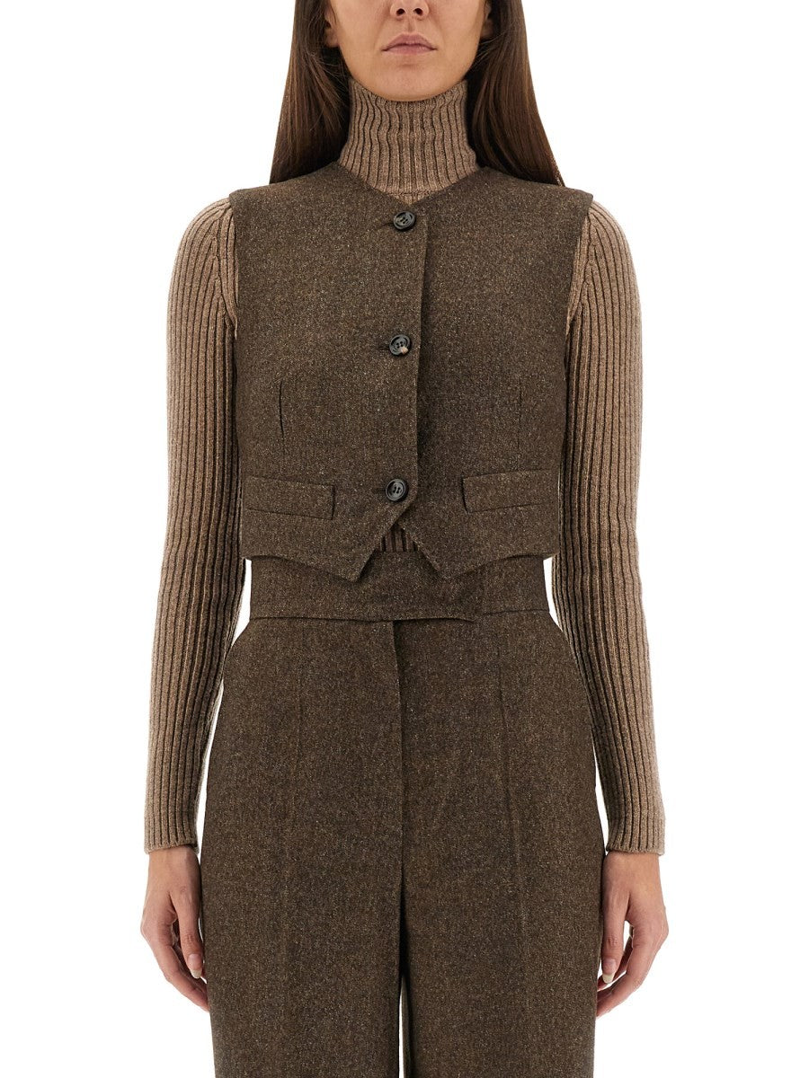 Max Mara Women's Vest Brown