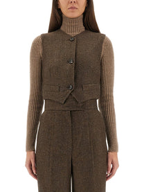 Max Mara Women's Vest Brown