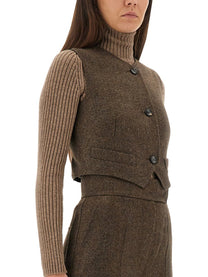 Max Mara Women's Vest Brown