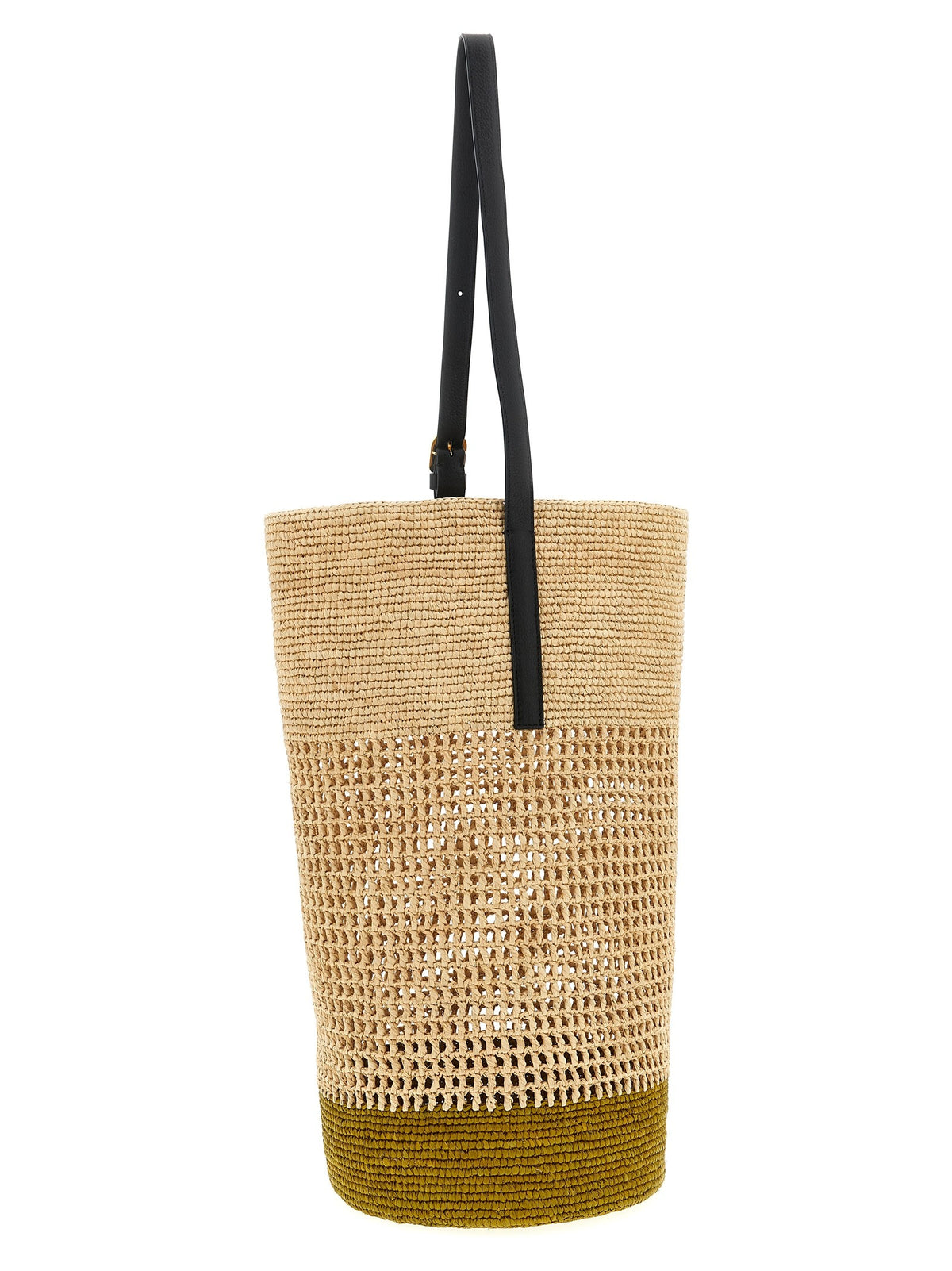 Khaite Billie Large Bucket Bag Beige