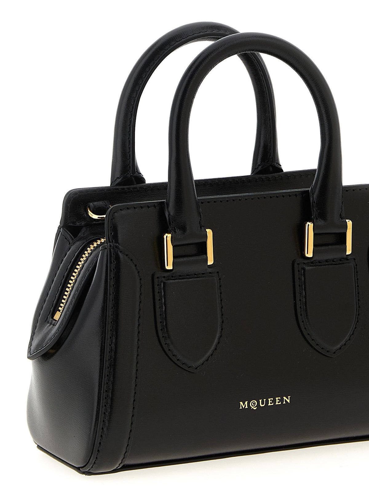 Alexander McQueen Birdee Mini Handbag Black