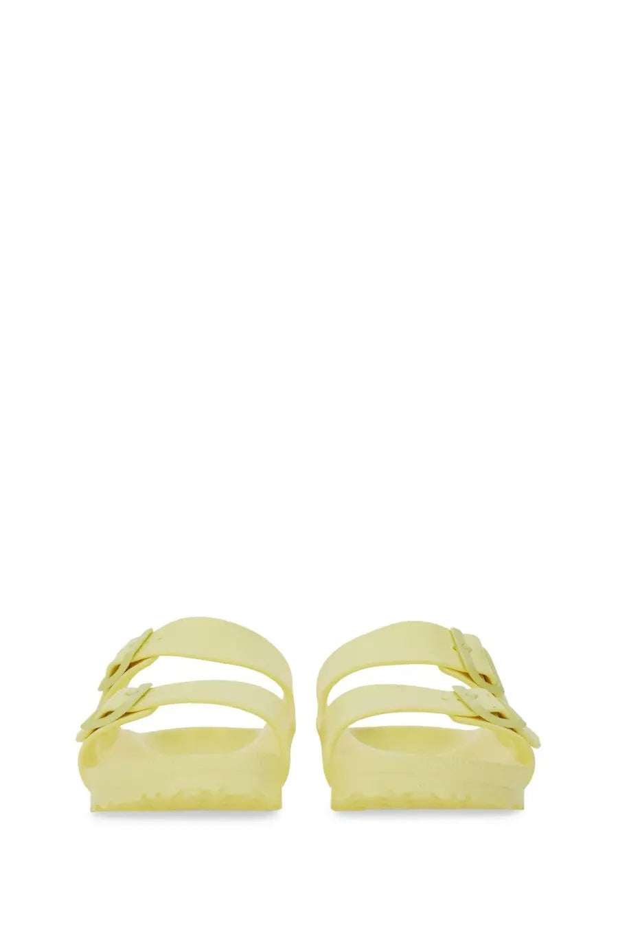 Birkenstock unisex sandalo arizona sandals in pale yellow eva with two adjustable straps and contoured footbed