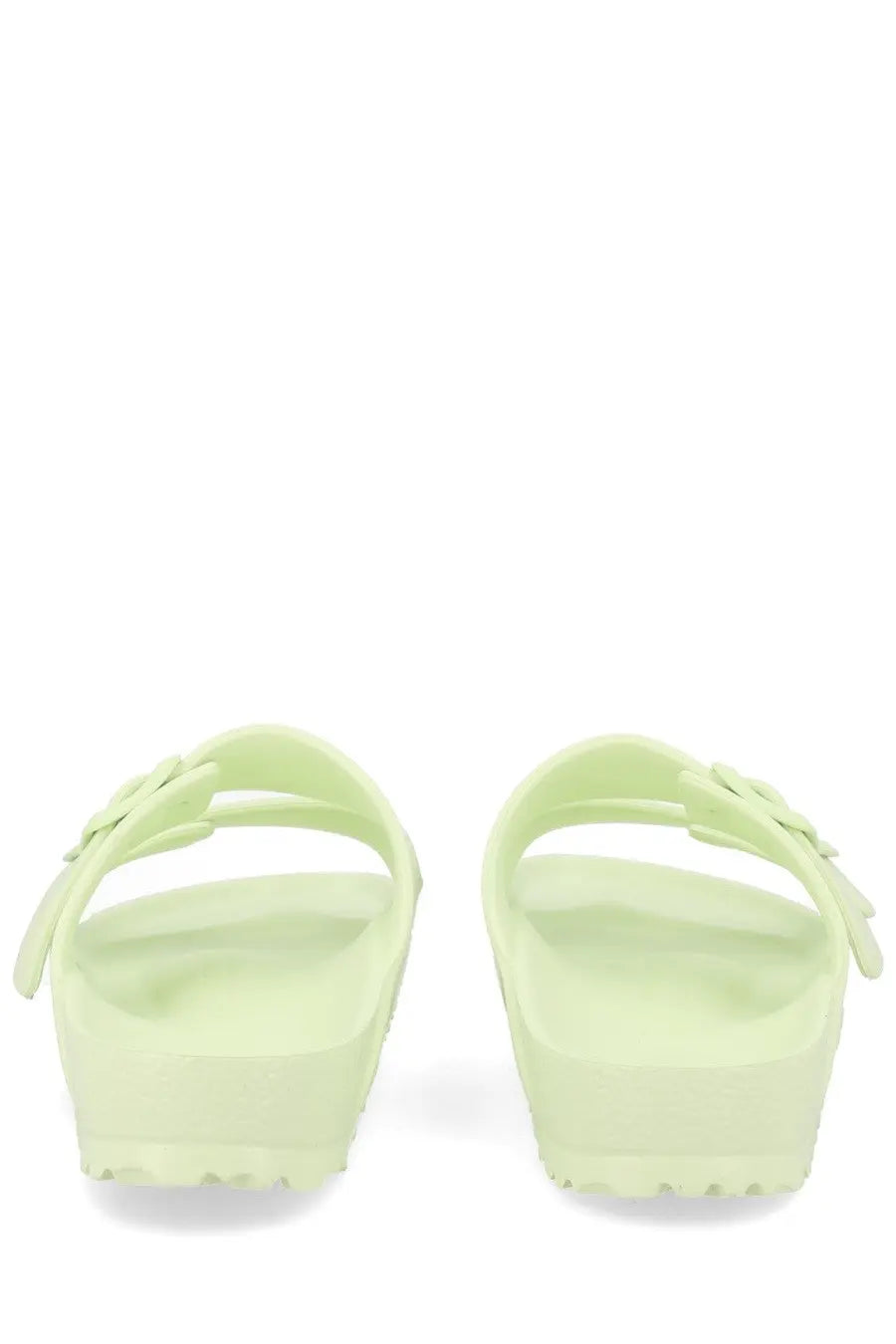 Birkenstock unisex sandalo arizona green light green two-strap sandals with textured rubber soles