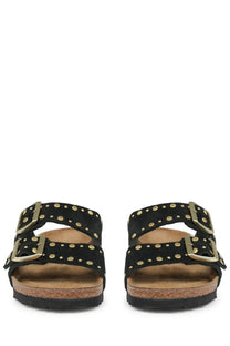 Birkenstock Unisex Sandalo Arizona Rivet Black