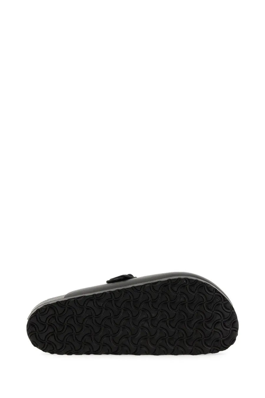 Black birkenstock unisex sandalo boston clog in eva with a textured rubber sole and sleek minimalist design