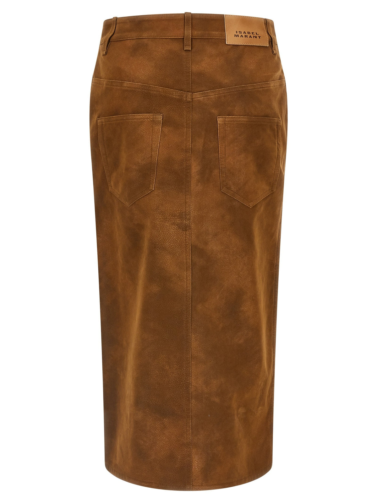 Isabel Marant Étoile Bisane Skirt Brown, view 2