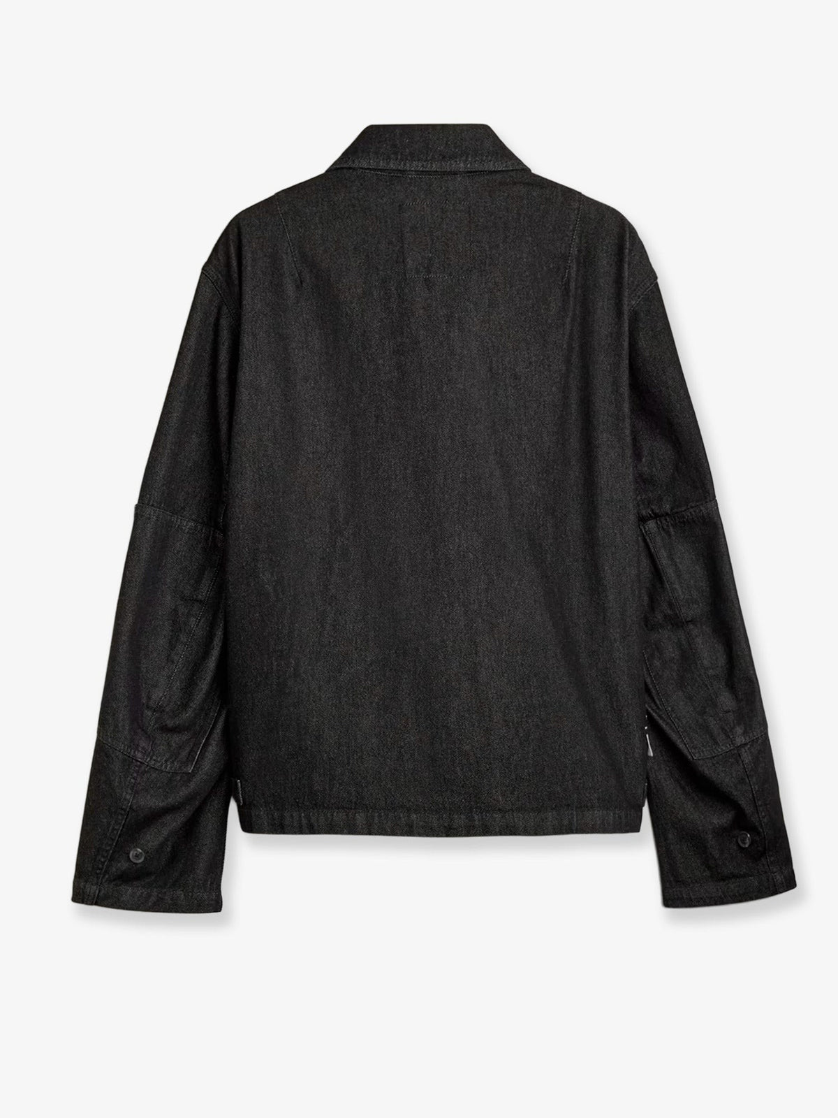 Y-3 Men's Black Denim Jacket Black