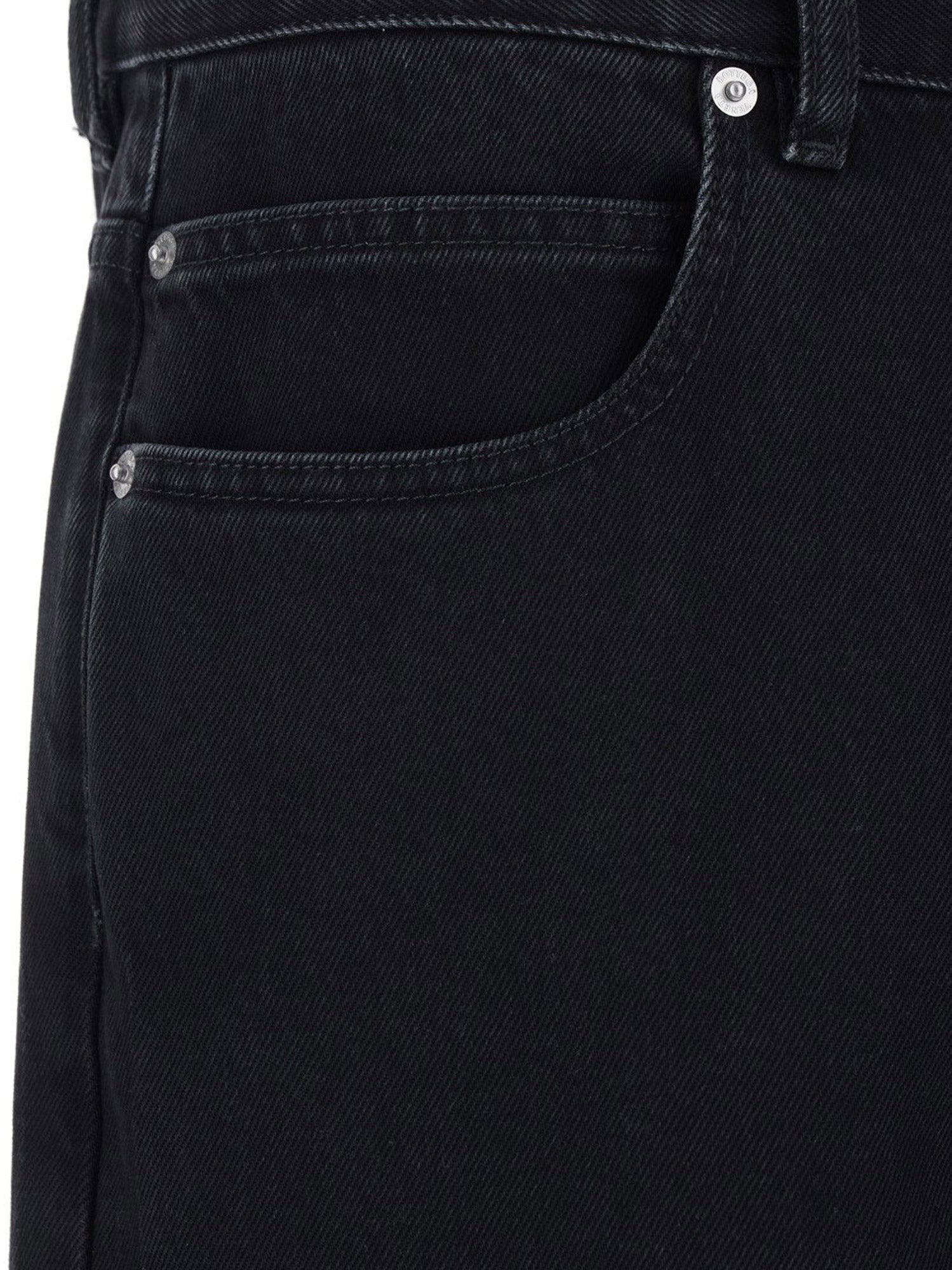 Bottega Veneta Men's Black Denim Trousers Black