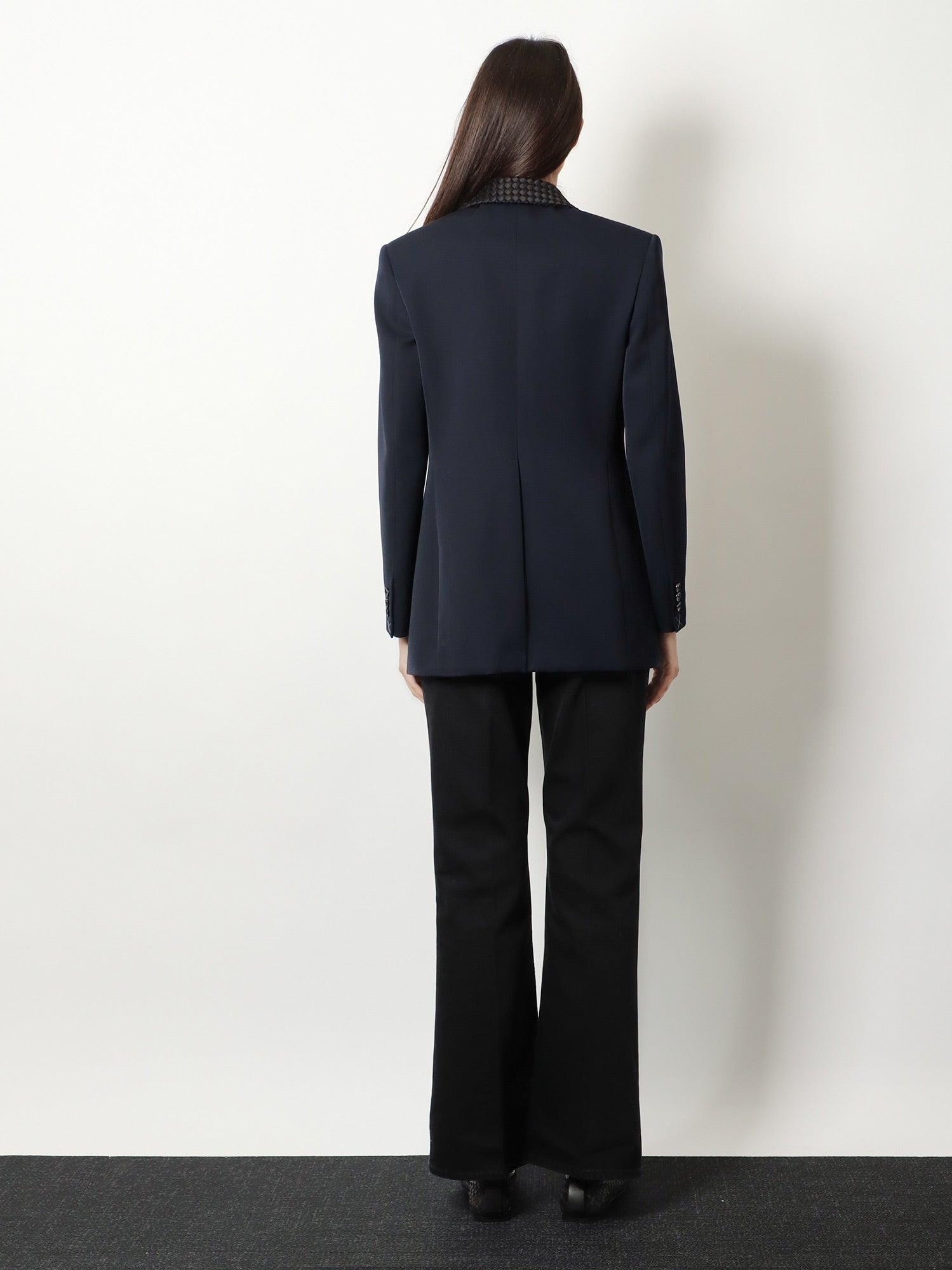 Bottega Veneta Women's Black Denim Trousers Black