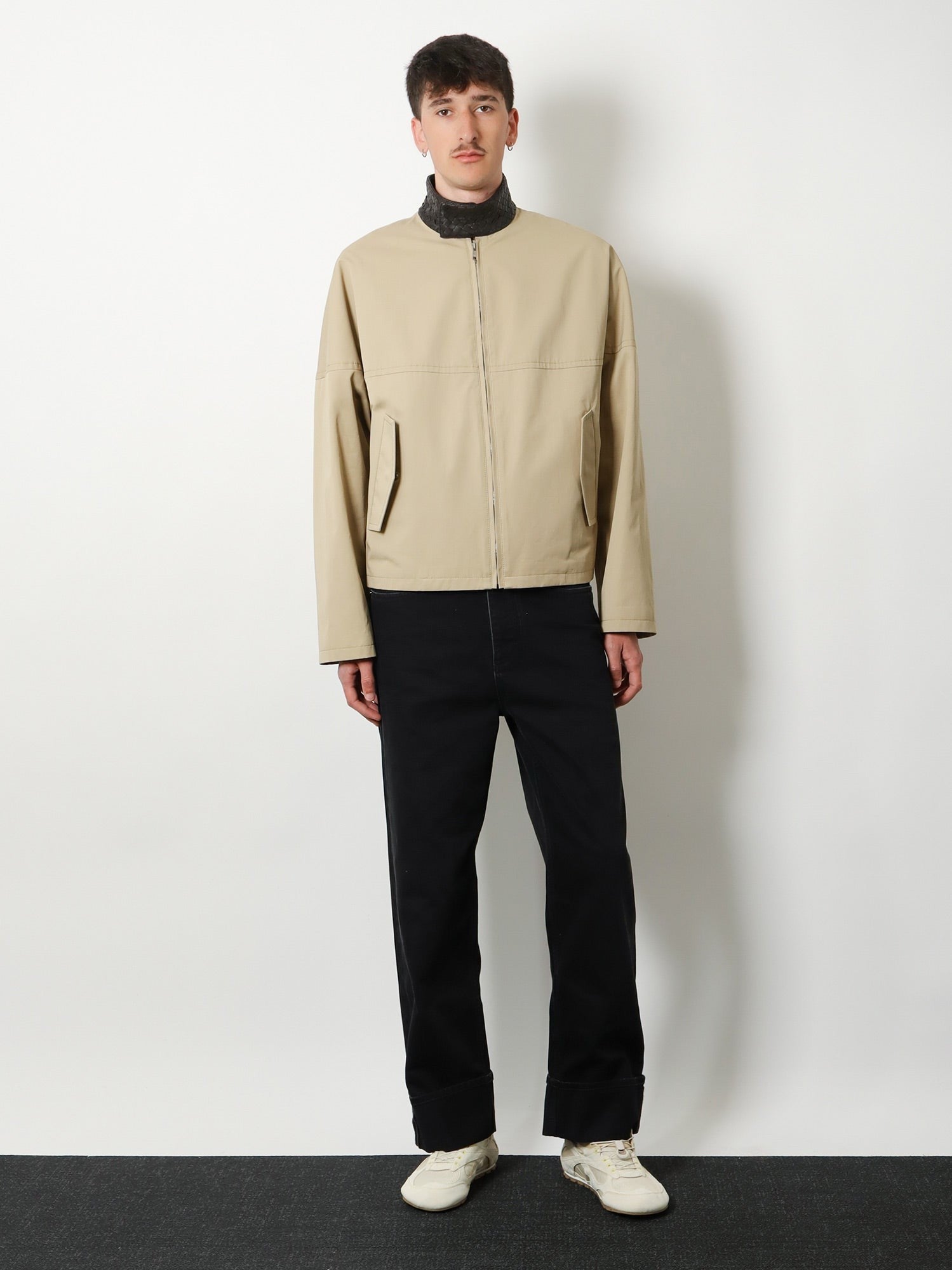Bottega Veneta Men's Black Denim Trousers Black