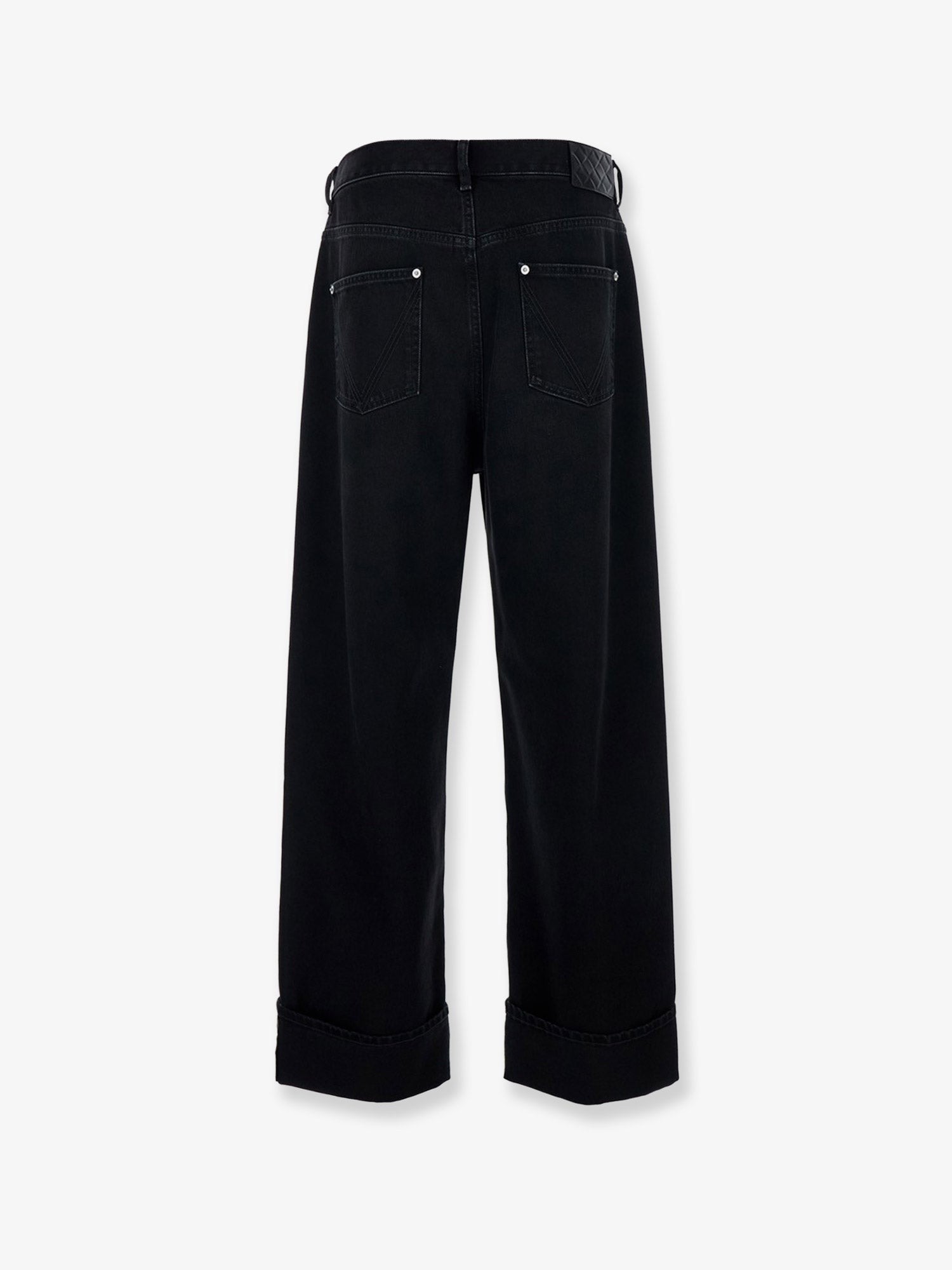 Bottega Veneta Men's Black Denim Trousers Black