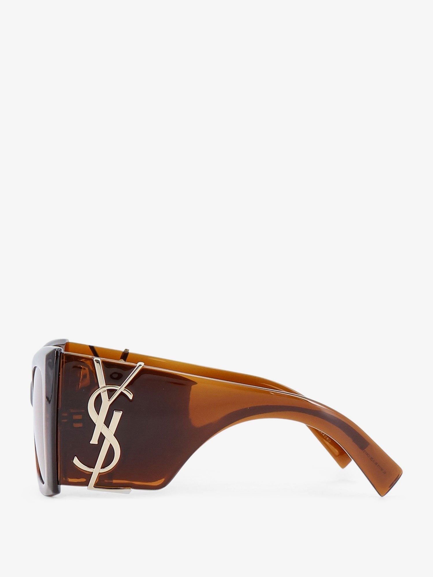 Saint Laurent Women's SL M119 Blaze Crystal Sunglasses Brown