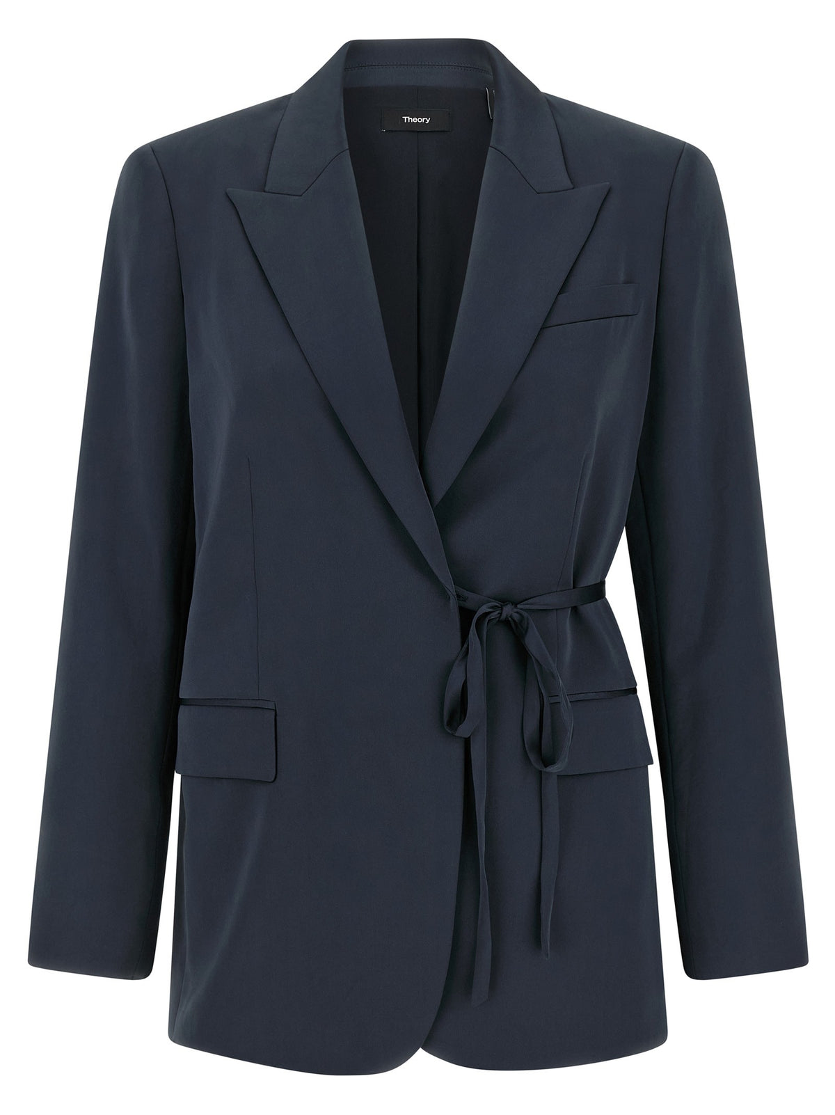 Theory Blazer City Twill Blue