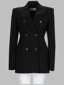 Sportmax Women's Blazer Doppiopetto Sartoriale Adamo Black