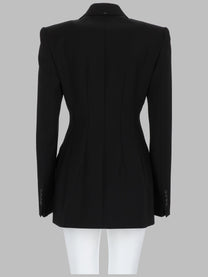Sportmax Women's Blazer Doppiopetto Sartoriale Adamo Black