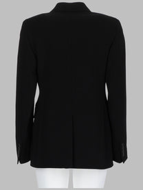 Max Mara Studio Women's Blazer Monopetto in Cady Black
