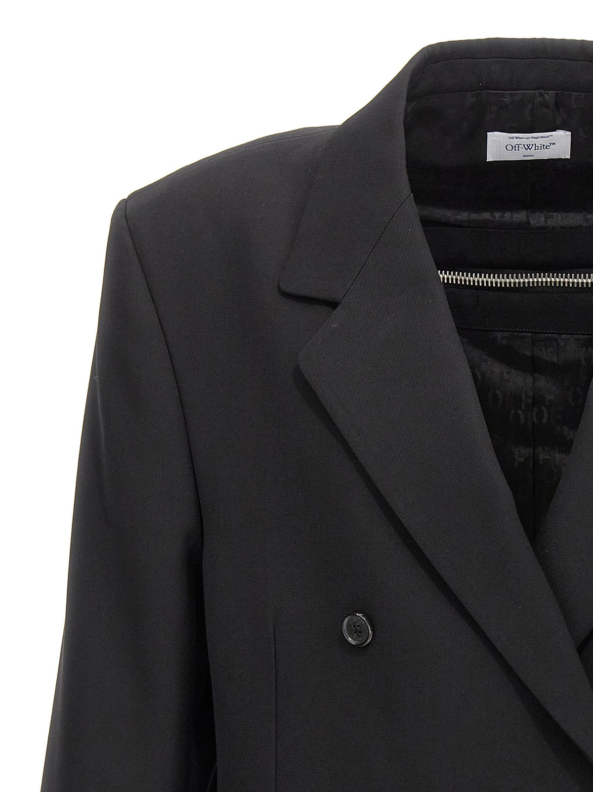Off-White Blazer OW Emb Black