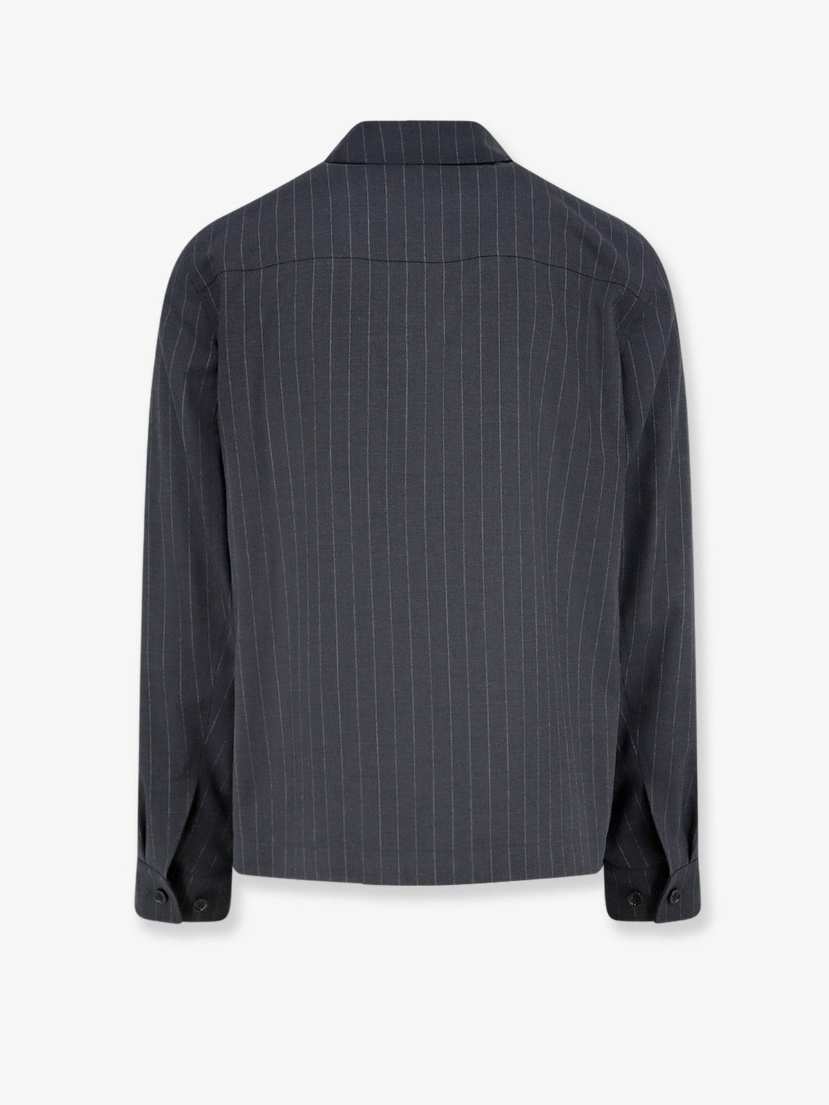 Burberry Men's Bloomsbury Wool Jacket Grey